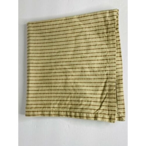 Pier One Imports Set of 3 Napkins Brown Tan Gold Variety Pattern - Picture 4 of 8
